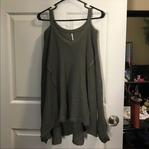 Free People Off Shoulder Sweater